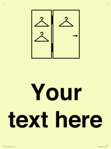 Custom information:  Large Changing room